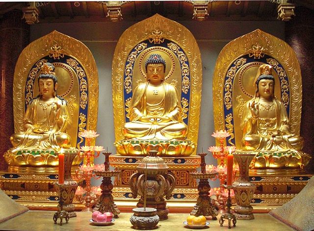 Mahayana Buddhism: Amitabha Buddha & Bodhisattvas
