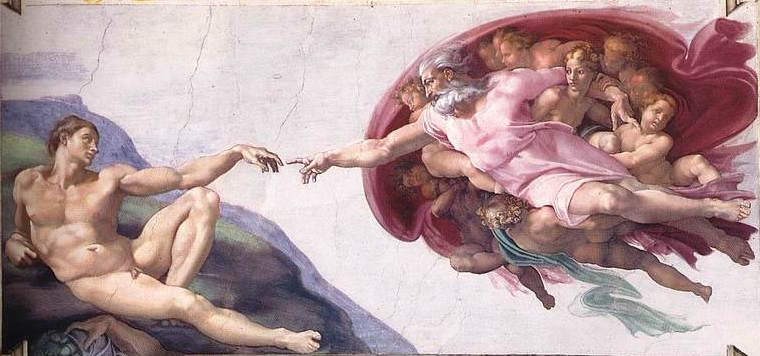 christianity - Michelangelo: The Creation of Adam