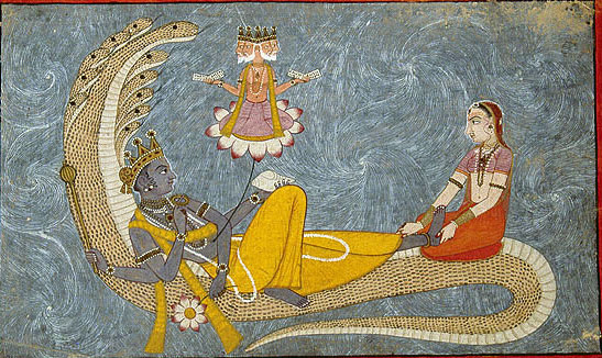 Vishnu on Shesha