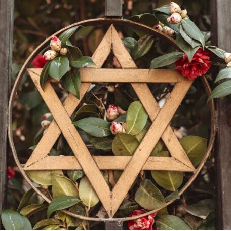 jewish star of David decoration