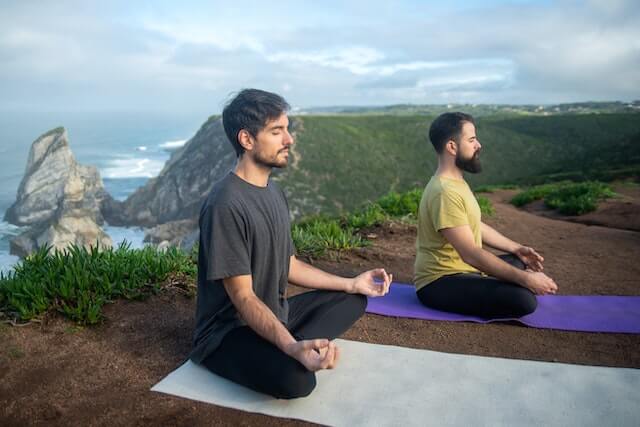 yoga exercise on shabbat