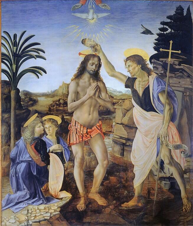 John The Baptist and Jesus - The Baptism of Jesus