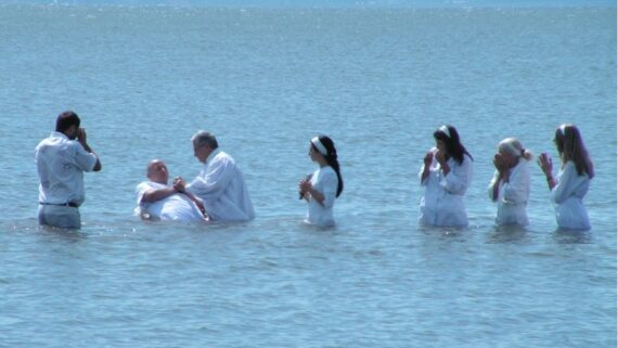 immersion baptism