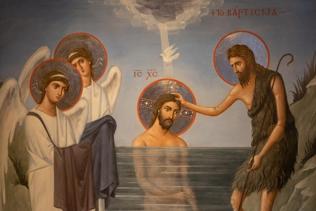 who was baptized twice in the bible - the baptism of Jesus