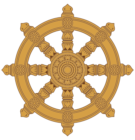 The Eightfold Path: Dharma Wheel (Dharmachakra)