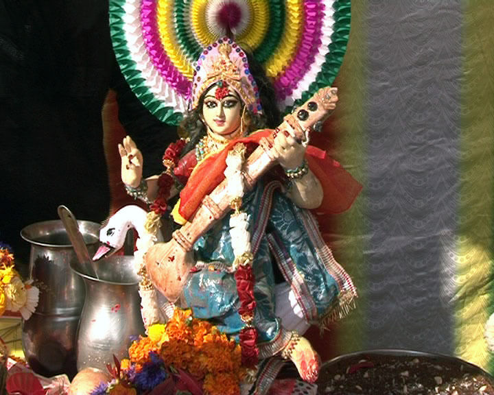 Goddess Saraswati Worship