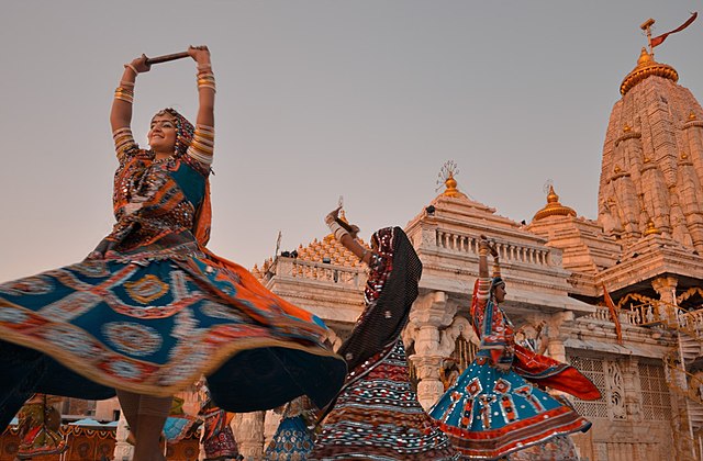 Goddess Parvati celebrations during Navaratri